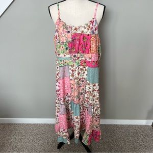NWOT SHEIN Curve Patchwork Dress